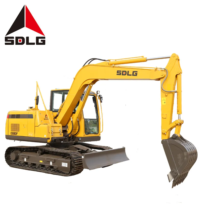 Excavadora Sdlg E680f ampliamente utilizada en minas, obras de construcción, minería subterránea e ingeniería paisajística